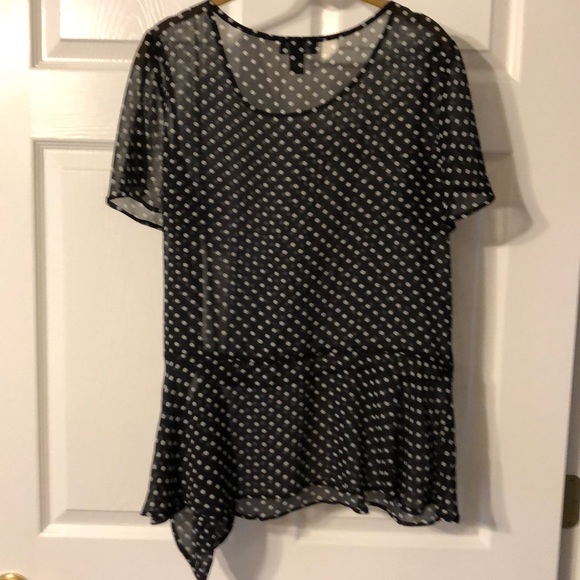 I.N. Studio Side tie blouse - Picture 3 of 4